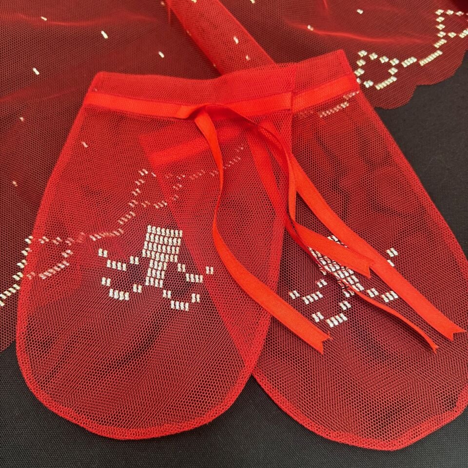 Tel Kırma Kına/Duvak Seti