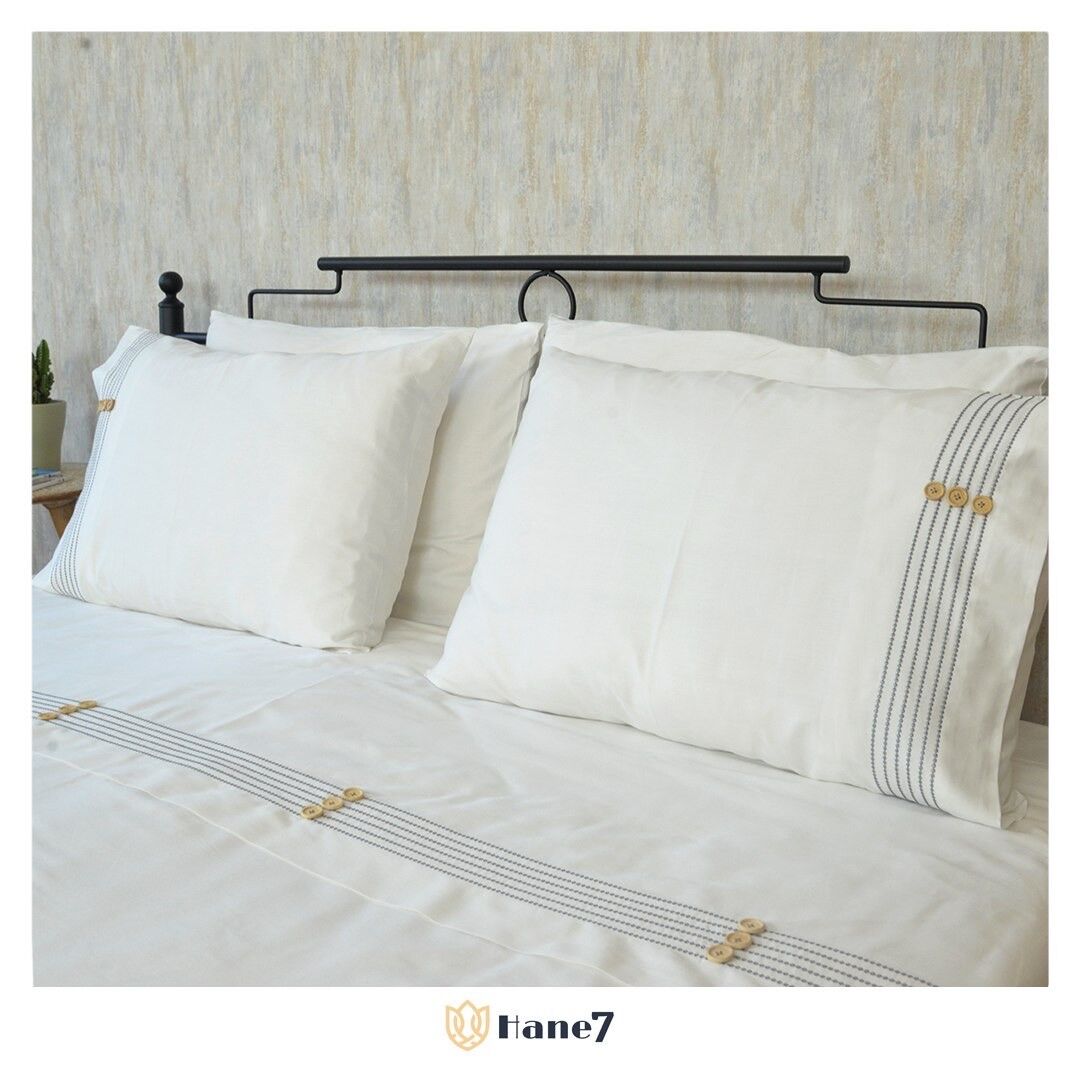 Su Yolu Nevresim Takımı Gri