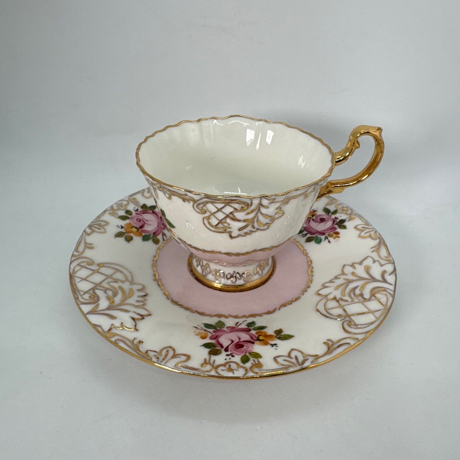 El Boyaması Süreyya Fincan Pembe