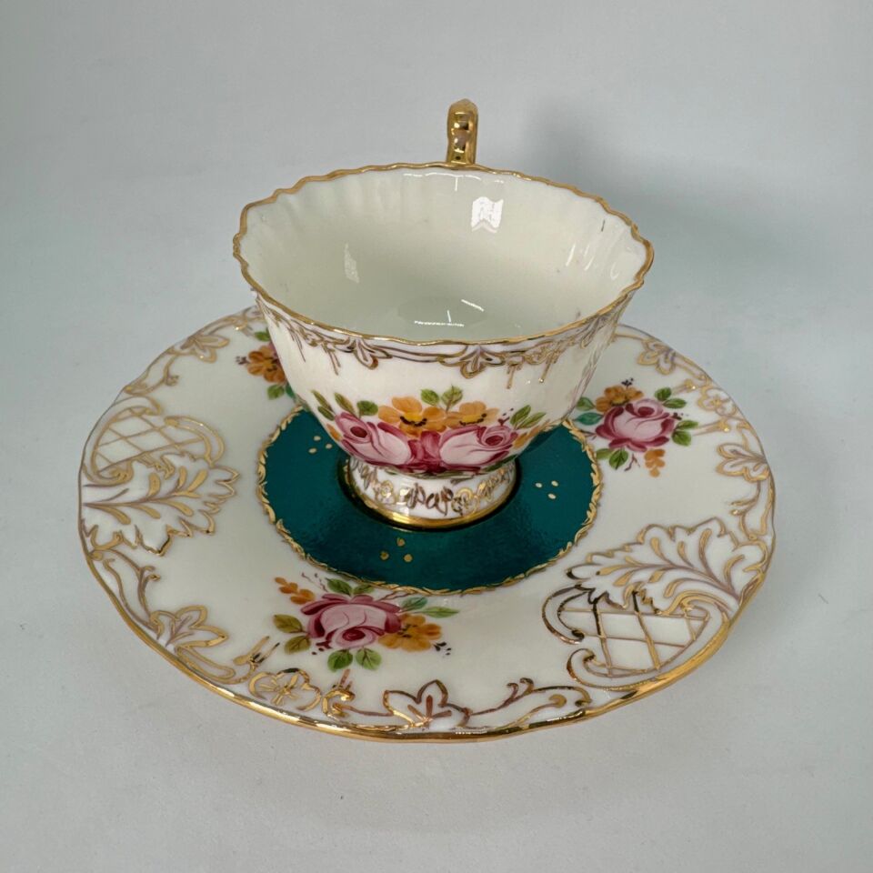 El Boyaması Süreyya Fincan Zümrüt