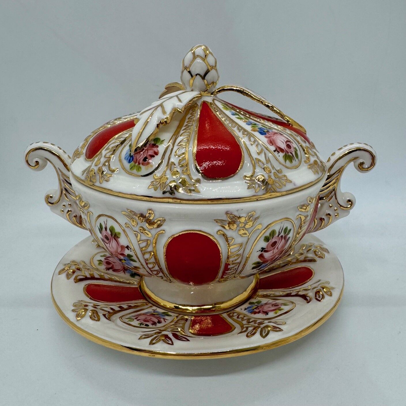 El Boyaması Kırmızı Sultan Şekerlik