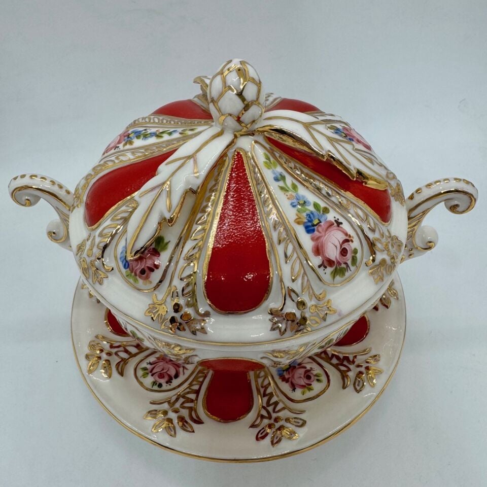 El Boyaması Kırmızı Sultan Şekerlik