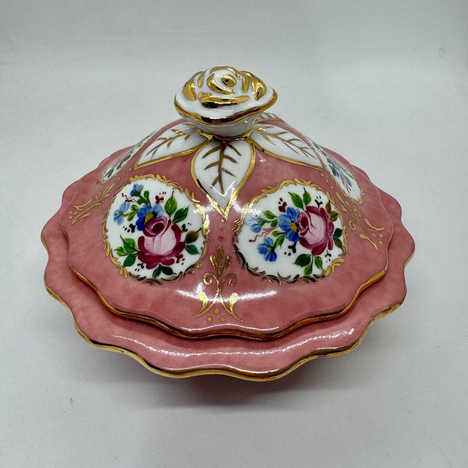 El Boyaması Gülbahar Şekerlik Somon Pembe