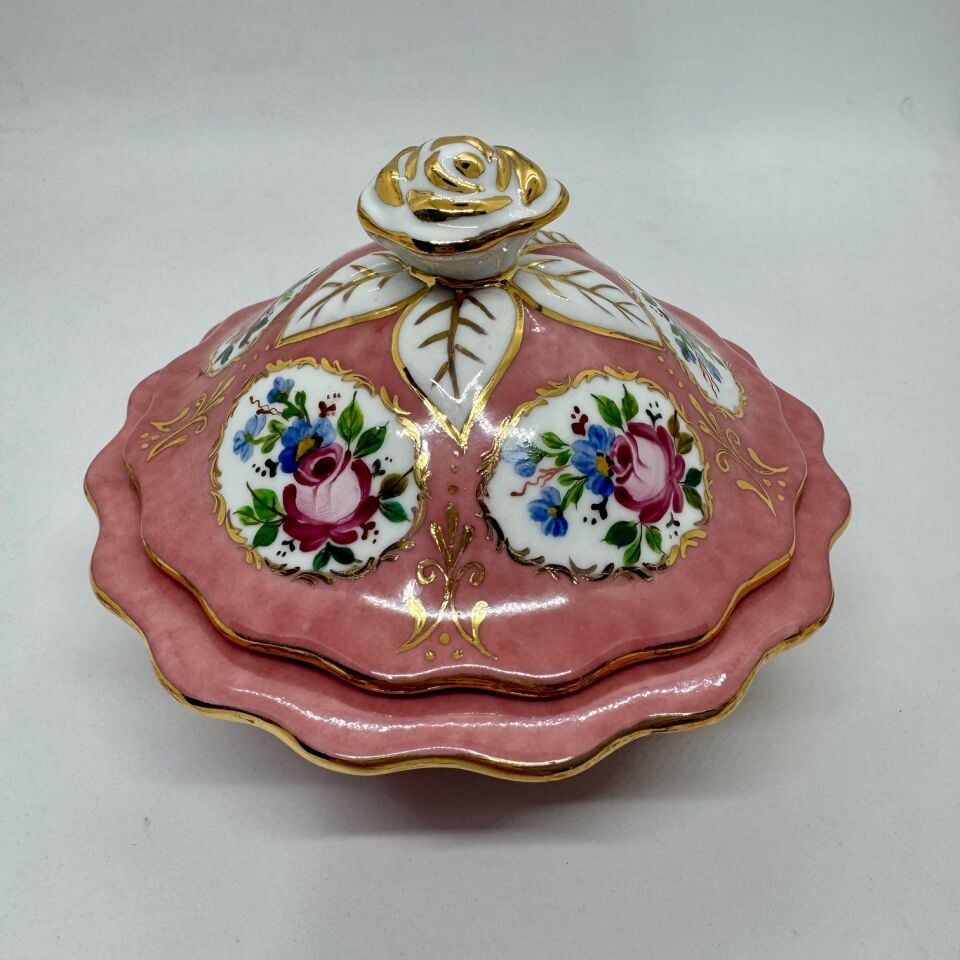 El Boyaması Gülbahar Şekerlik Somon Pembe