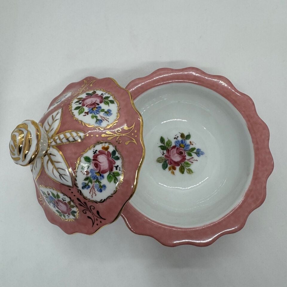 El Boyaması Gülbahar Şekerlik Somon Pembe