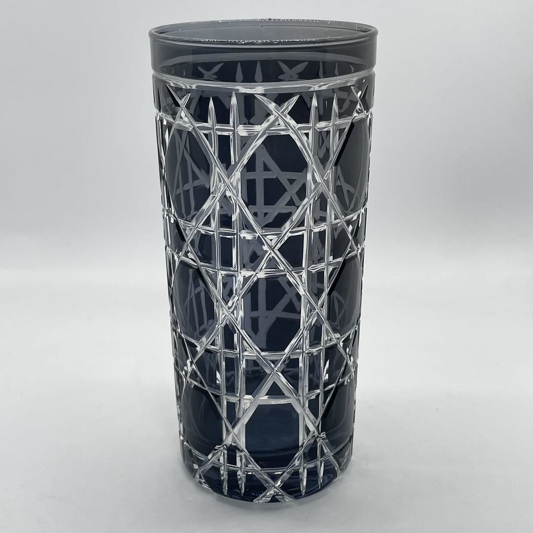 Renkli Kristal Su Bardağı siyah