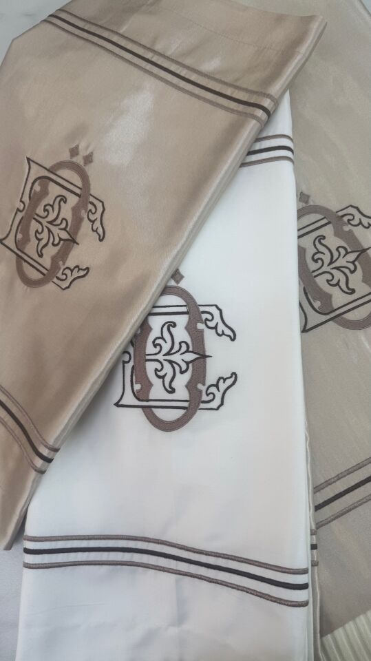 Kişiye Özel Monogram Çift Kişilik Nevresim Takımı