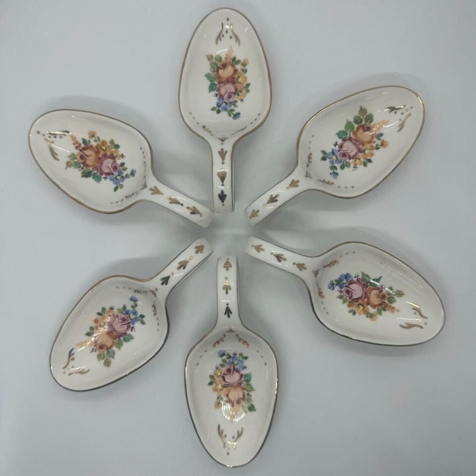 El Boyaması Kaşık Reçellik/Çerezlik