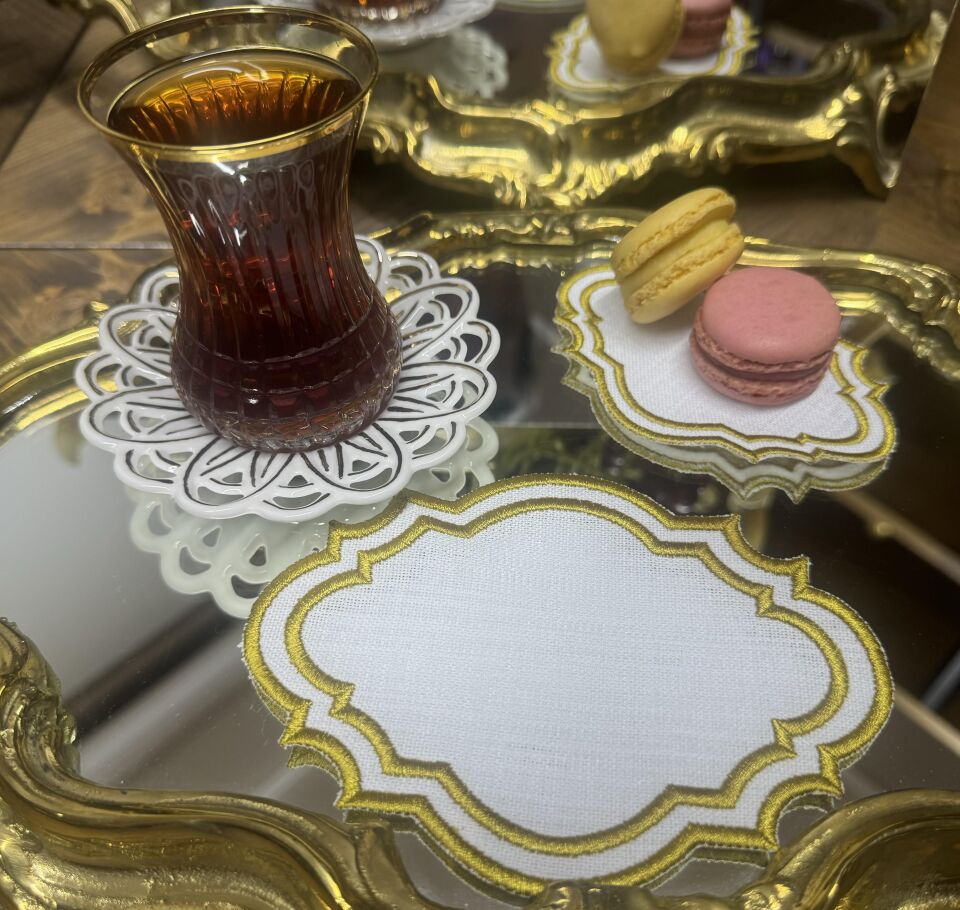 6'lı Oval Kokteyl Peçete