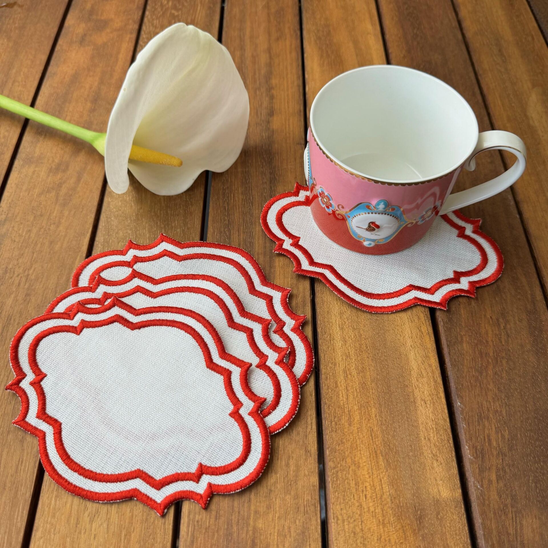 Mira Kırmızı 4'lü Kokteyl Peçete